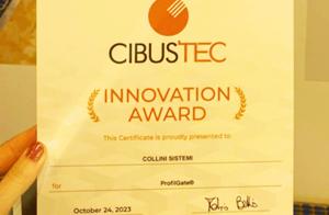 Cibus Tec 2023: ricevuto il premio INNOVATION AWARD per ProfilGate